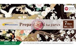 Kartu SIM NTT Communications untuk Jepang Menambahkan Pilihan 7 Hari