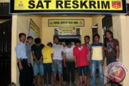 Polres Landak Tangkap 6 Pelaku Curanmor, 2 Diantaranya Siswa SMP