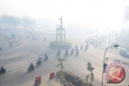 Warga Palangka Raya Semakin Rasakan Kabut Asap