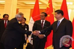 Presiden Jokowi Diterima Presiden Xi Jinping