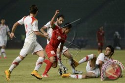 Ujicoba Indonesia Versus Syria