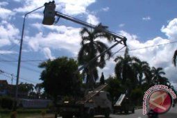 Lampu Penerangan di Jalur Protokol Mempawah Tak Menyala