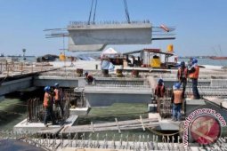Pembangunan Pelabuhan Batu Beriga Akhir 2015