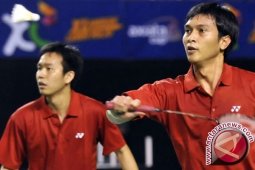 Dua Ganda Putra Tembus Putaran Kedua Denmark Terbuka