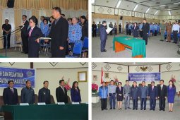 Sandra Moniaga Jabat Sekda Minahasa Utara