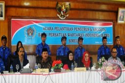 Pengurus PWI Simeulue Dikukuhkan