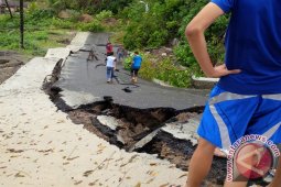 Sejumlah Ruas Jalan di Sabang Putus Total Akibat Longsor