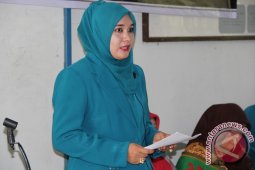 Hj. Apini Lantik Ketua TP-PKK di Empat Kecamatan