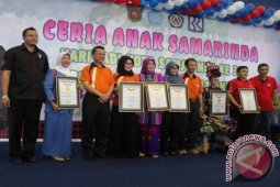 Samarinda Pecahkan Rekor Muri Merangkai Manik-manik