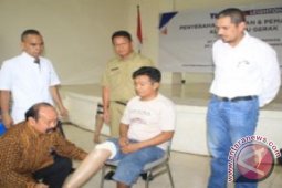 61 Penyandang Disabilitas Terima Alat Bantu Gerak