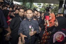 Bambang Widjojanto Berpamitan di KPK