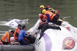 13 Tewas Akibat Kecelakaan Pesawat di Taiwan