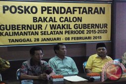 Cagub  Saling Klaim  Pendukung