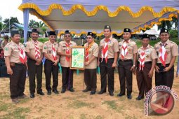 Wabup Rupinus Hadiri Peringatan Pandu Dunia
