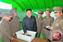 Kim Pimpin Latihan Militer Korut di Perbatasan Korsel