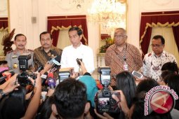 Presiden Bertemu Pimpinan Polri, Kejagung dan KPK