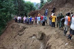 Suplai Air PDAM Tulungagung Terputus akibat Longsor