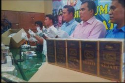Sita Ribuan Bungkus Rokok