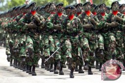 Anggota TNI/Polri Amankan Kunjungan Jokowi
