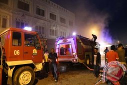 Lima Ruko di Nagan Raya Hangus Terbakar