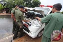 Mobil Rombongan Mentan Tabrakan Beruntun Di Kalsel