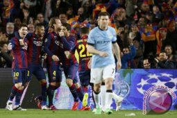 Barcelona Kalahkan Manchester City 1-0