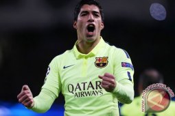 Suarez absen dua pekan untuk jalani perawatan lutut
