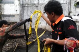 Polresta Banjarmasin "Police Line" Area Temuan Peluru