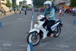Mencoba Lintasan Ujian Sim