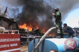 Satu Unit Rumah Terbakar di Sungai Ringin
