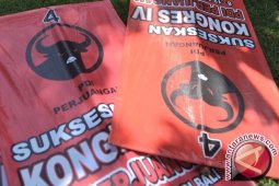 Ribuan simpatisan berorasi dukung Megawati Ketum PDIP