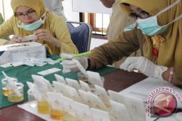 Pegawai Pengadilan Singkil tes urine