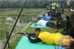 Muspida Aceh Selatan Latihan Menembak