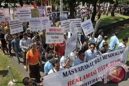 Aksi Dukung Reklamasi