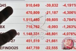 IHSG Selasa Dibuka Turun 34,30 Poin
