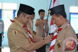 PELANTIKAN PENGURUS PRAMUKA PGRI