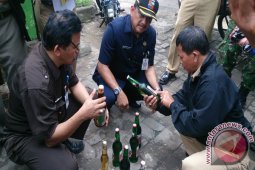 Miras Oplosan Tujuan Bogor Diamankan