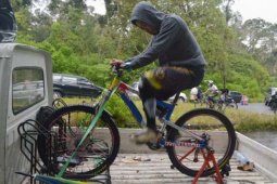 Pemanasan Kejurnas Downhill