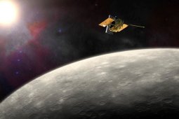 Pesawat Antariksa MESSENGER Tubruk Permukaan Merkurius