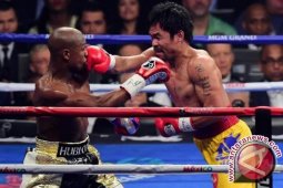 Mayweather "angkat topi" untuk Pacquiao