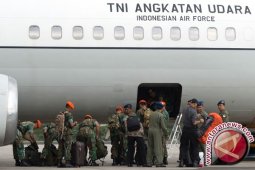 Pesawat TNI Angkut 26 WNI Dari Nepal