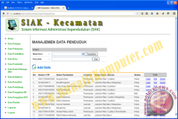 Insentf Ketua RT Laporkan Perubahan Penduduk