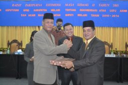 DPRD Melawi Sampaikan Rekomendasi LKPJ