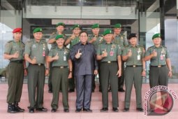 Wali Kota Bontang Terima Kunjungan Siswa Seskoad