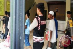 Polresta Banjarmasin Pindahkan Puluhan Tahanan