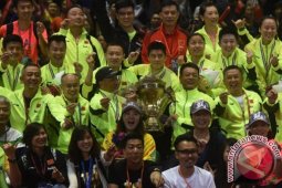 Tiongkok Raih Gelar Keenam Piala Sudirman