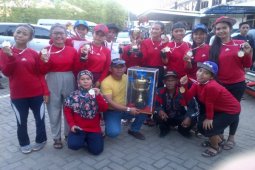 Tim Dragon Boat Putri Melawi Raih Juara 1