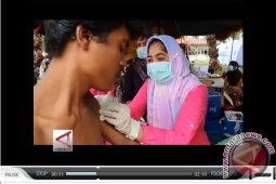 Ratusan Pengungsi Myanmar Disuntik Vaksin