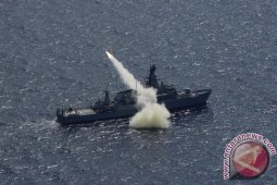 KRI Bung Tomo Luncurkan Rudal Exocet Terbaru