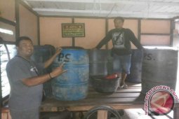 Polres Ketapang Amankan Ribuan Liter Solar Subsidi